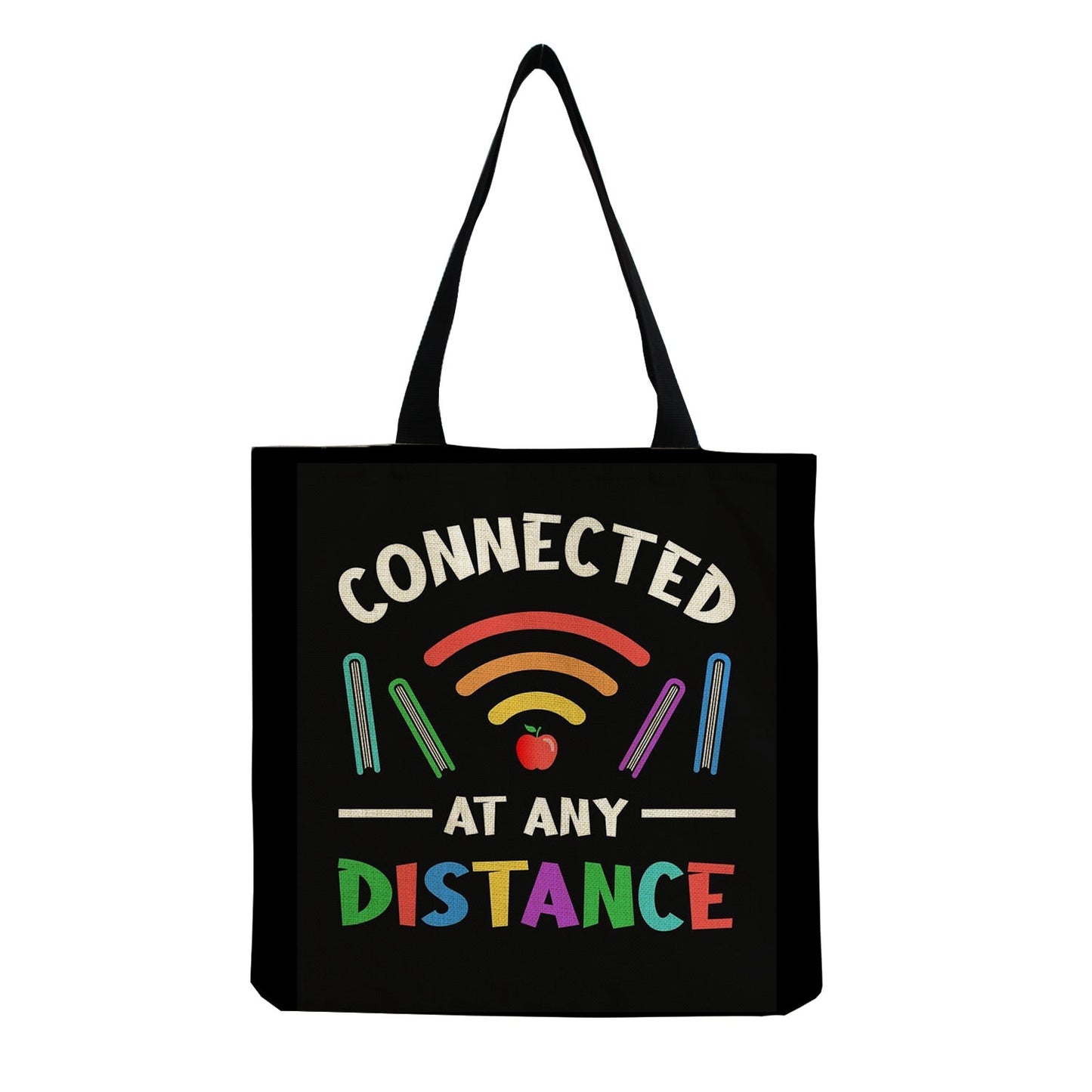 TEACHER'S LINEN TOTE BAGS - TEACHER'S GIFT, CHRISTMAS GIFT, THANK YOU GIFT