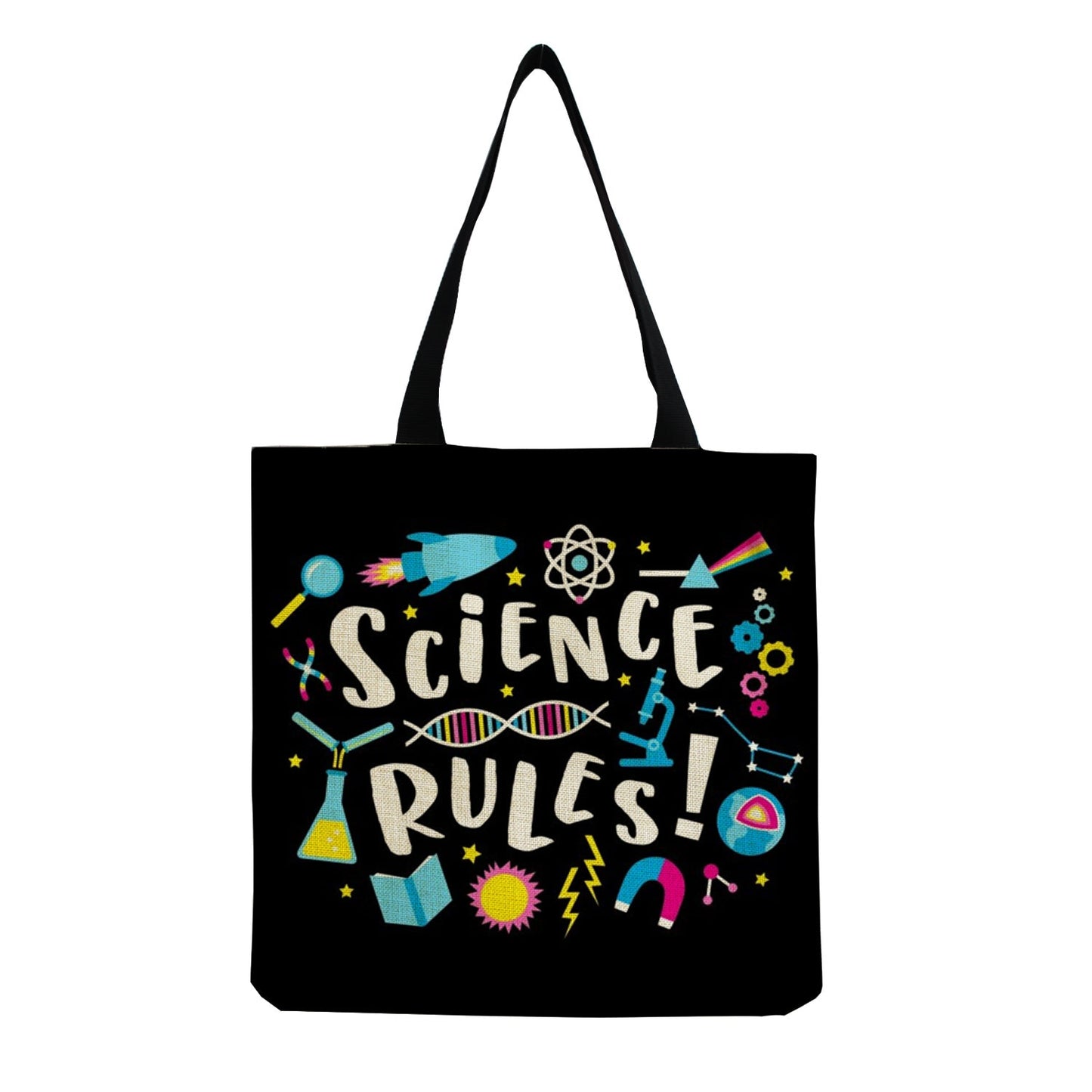 TEACHER'S LINEN TOTE BAGS - TEACHER'S GIFT, CHRISTMAS GIFT, THANK YOU GIFT