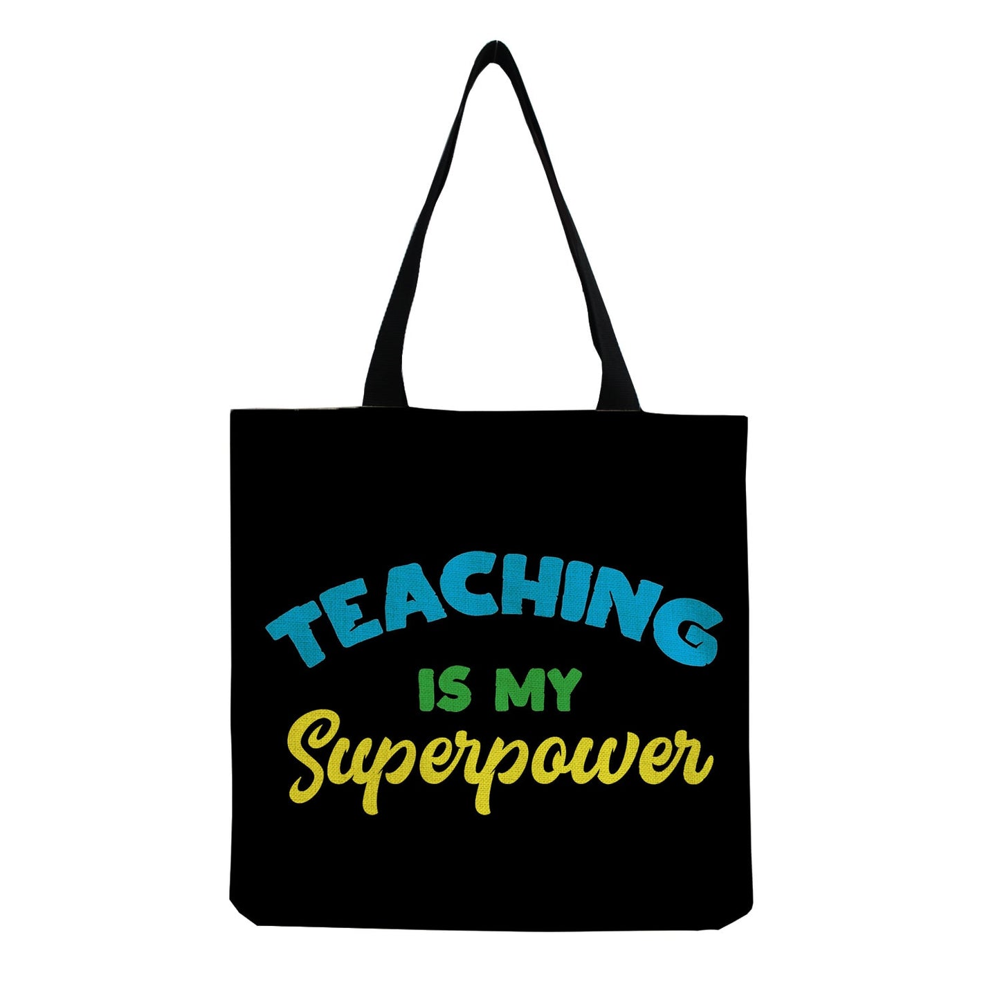 TEACHER'S LINEN TOTE BAGS - TEACHER'S GIFT, CHRISTMAS GIFT, THANK YOU GIFT