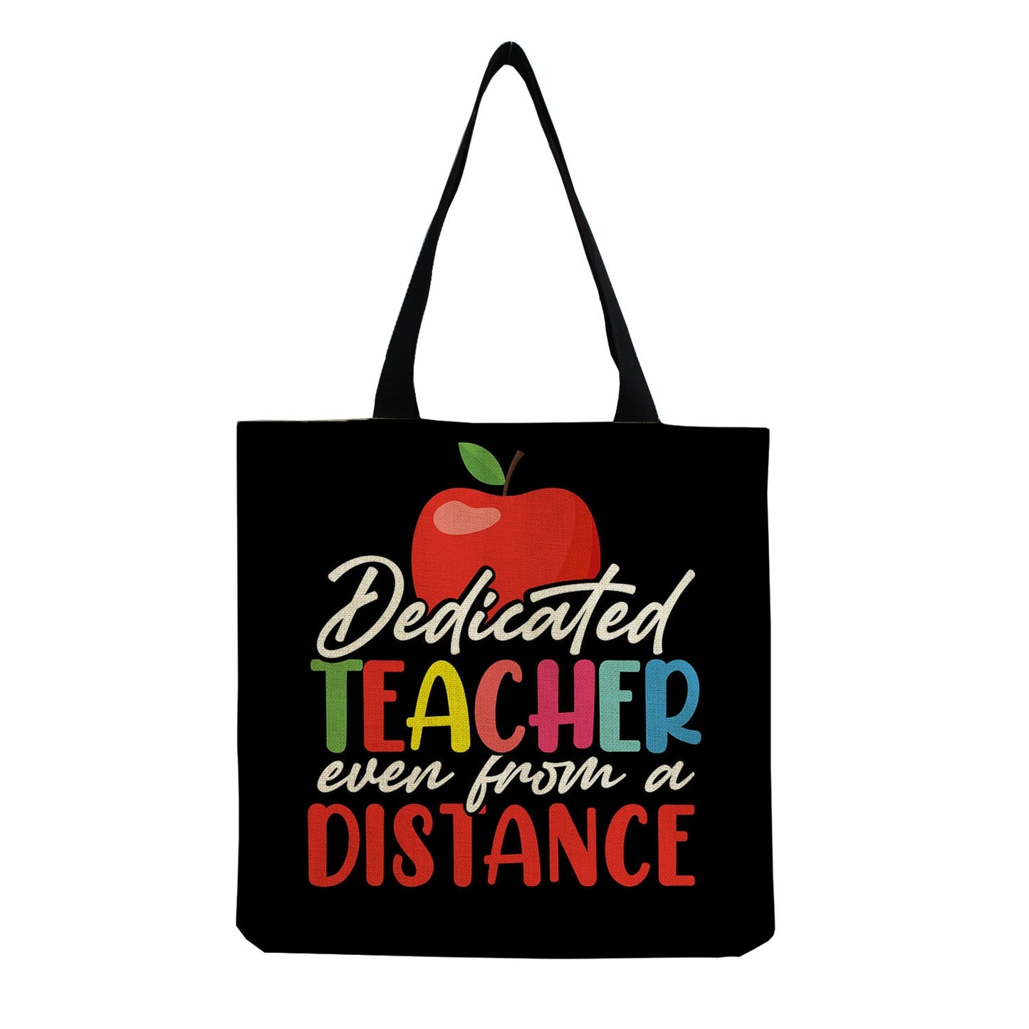 TEACHER'S LINEN TOTE BAGS - TEACHER'S GIFT, CHRISTMAS GIFT, THANK YOU GIFT