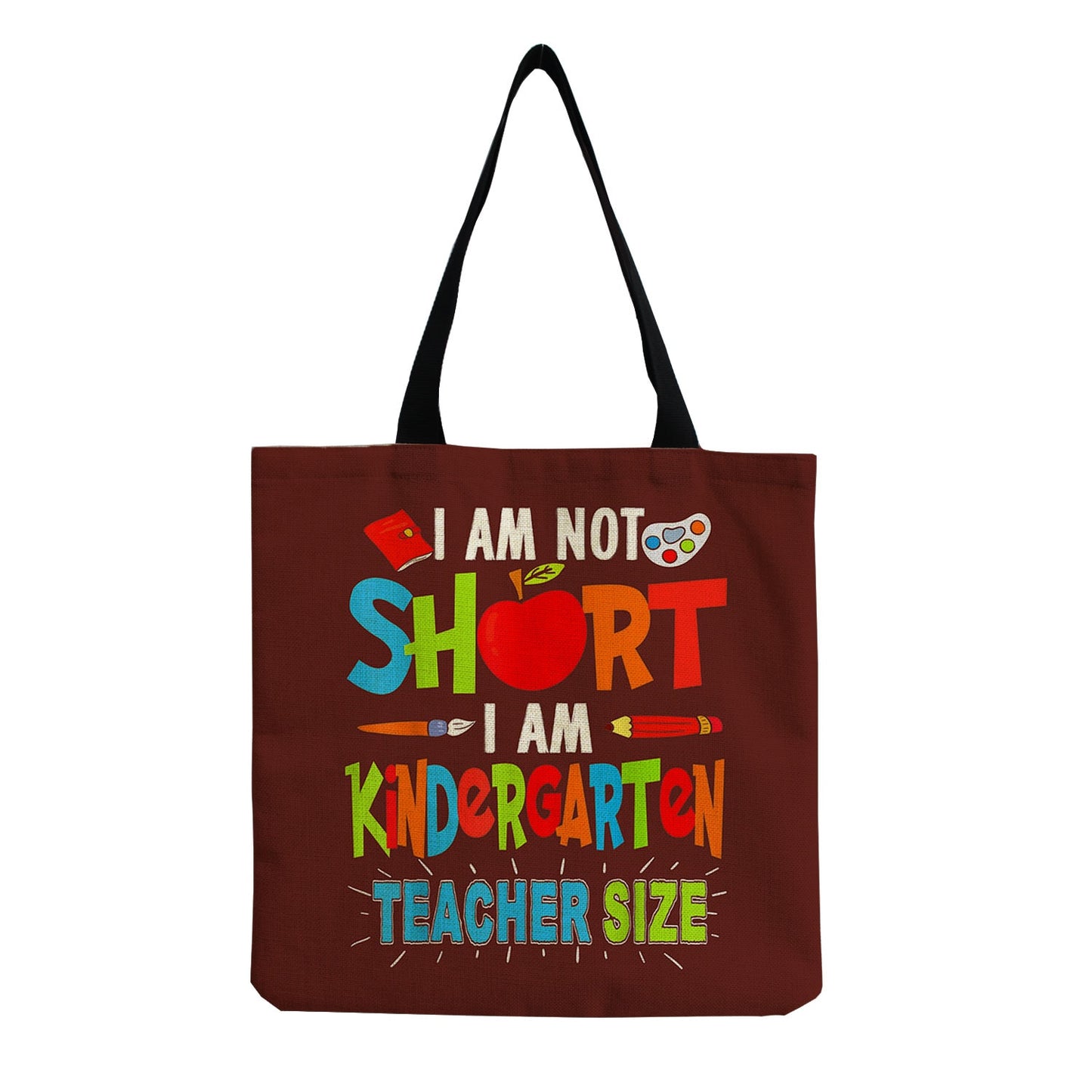 TEACHER'S LINEN TOTE BAGS - TEACHER'S GIFT, CHRISTMAS GIFT, THANK YOU GIFT