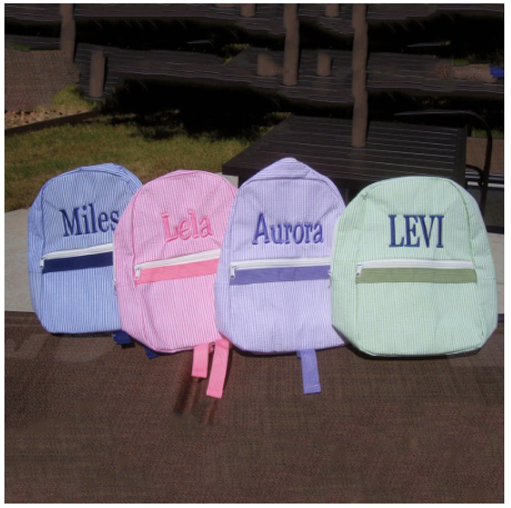 PERSONALIZED BACKPACK - BOOK BAGS - PERSONALIZED SCHOOL BAGS - GIFTS FOR KIDS - CHRISTMAS GIFT - TODDLER - PRE-K