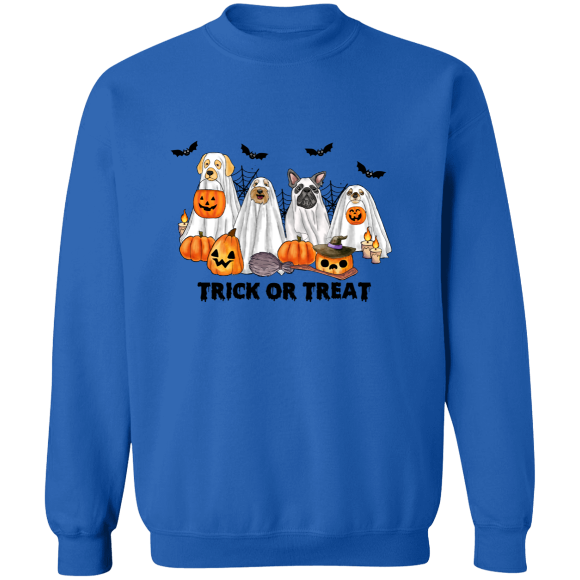 TRICK OR TREAT CREWNECK SWEATSHIRT