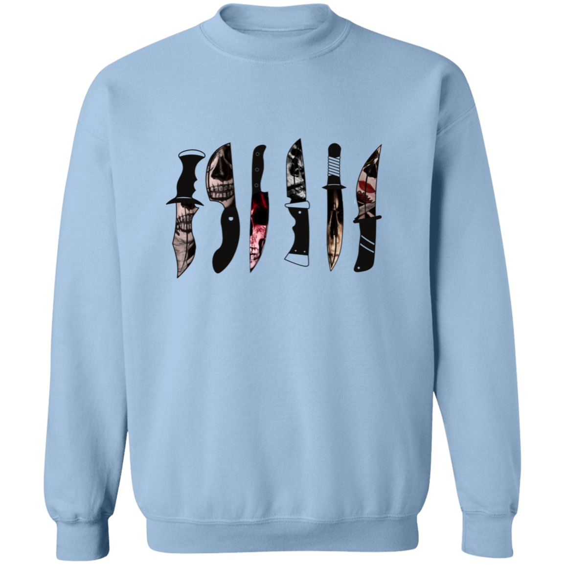 HALLOWEEN KNIVES CREWNECK SWEATSHIRT
