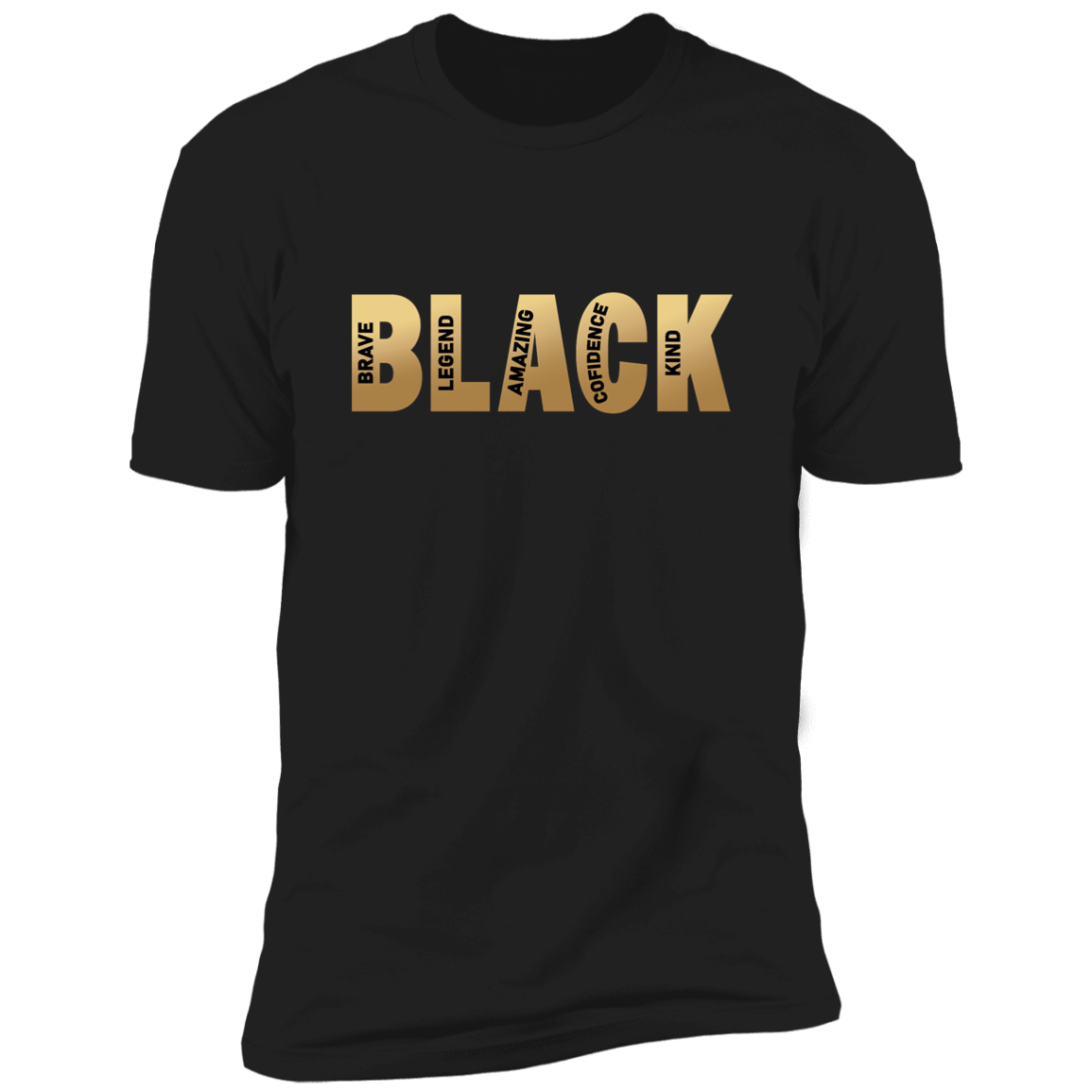 BLACK PREMIUM SHORT SLEEVE T-SHIRT
