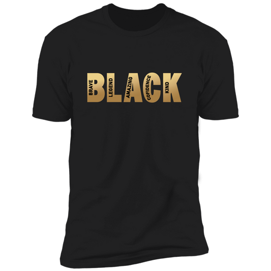 BLACK PREMIUM SHORT SLEEVE T-SHIRT