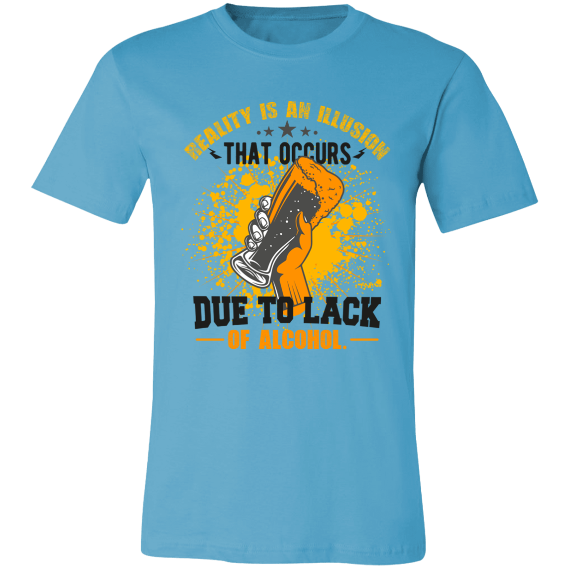 REALITY IS AN ILLUSION UNISEX T-SHIRT