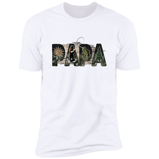 PAPA FISHING PREMIUM SHORT SLEEVE T-SHIRT