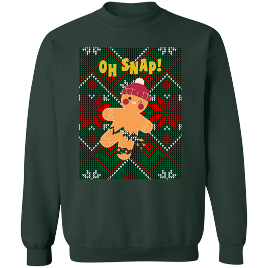 OH SNAP! GINGER BREAD MAN CREWNECK SWEATER
