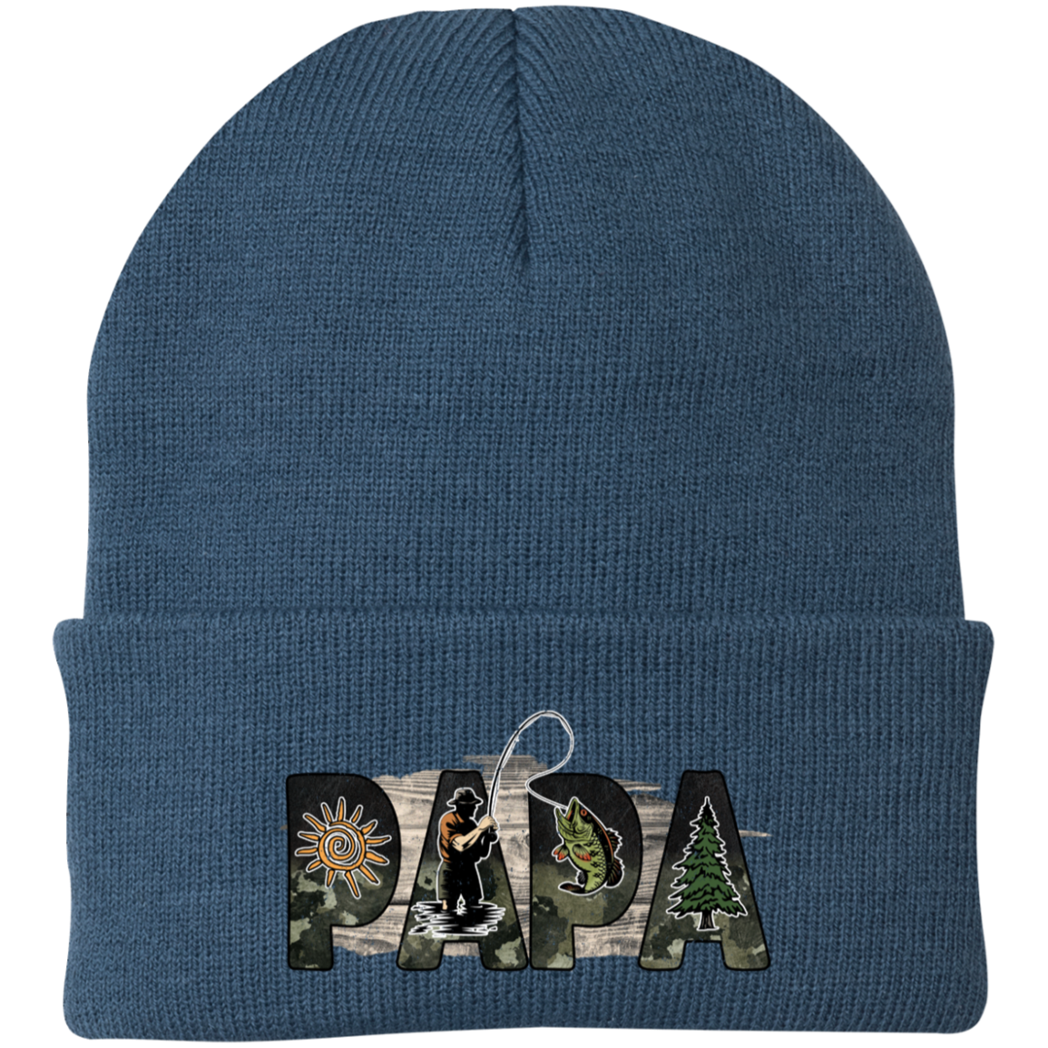 PAPA FISHING KNIT CAP