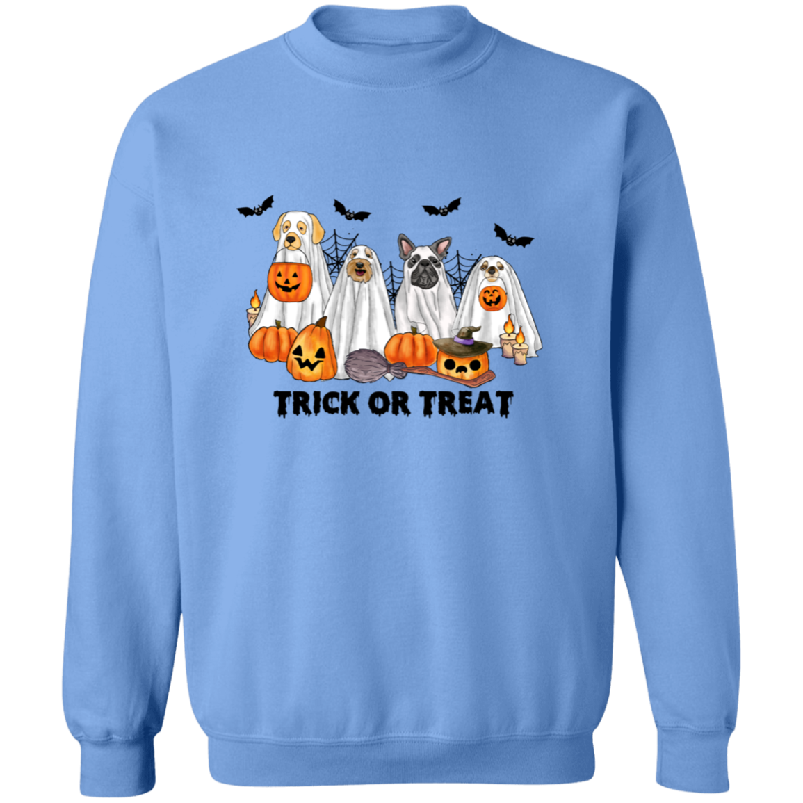 TRICK OR TREAT CREWNECK SWEATSHIRT