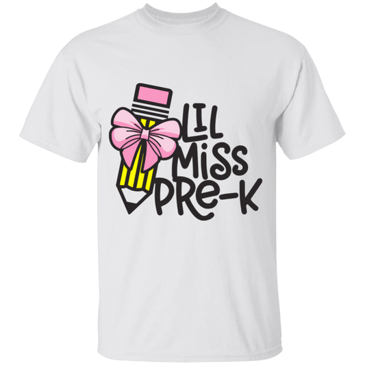 LIL MISS PRE-K T-SHIRT - BACK TO SCHOOL