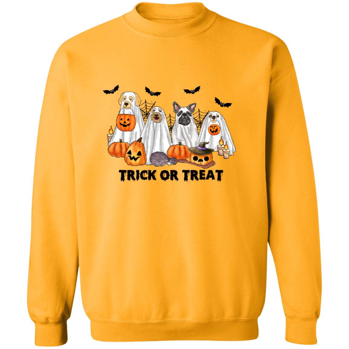TRICK OR TREAT CREWNECK SWEATSHIRT