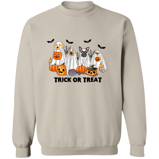 TRICK OR TREAT CREWNECK SWEATSHIRT