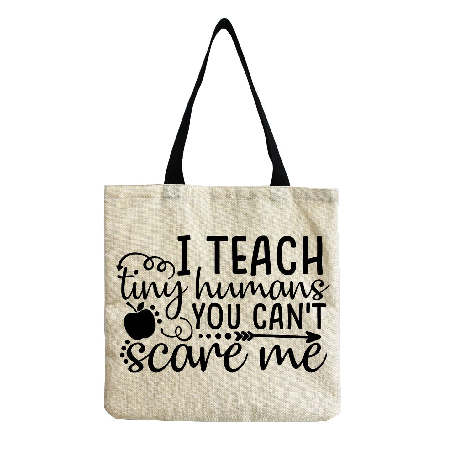 TEACHER'S LINEN TOTE BAGS - TEACHER'S GIFT, CHRISTMAS GIFT, THANK YOU GIFT