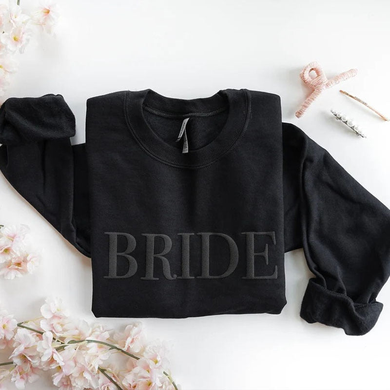 FUTURE MRS. EMBOSSED BRIDE SWEATSHIRT, ENGAGEMENT GIFT, BRIDAL SWEATSHIRT, NEW FUTURE MRS SWEATSHIRT