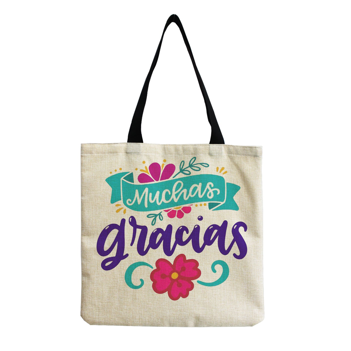 TEACHER'S LINEN TOTE BAGS - TEACHER'S GIFT, CHRISTMAS GIFT, THANK YOU GIFT