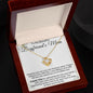 TO MY BEAUTIFUL BOYFRIEND'S MOM LOVE KNOT NECKLACE