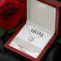 TO MY AMAZING MOM LOVE KNOT NECKLACE, MOTHER'S DAY GIFT, BIRTHDAY, CHRISTMAS GIFT