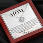 TO MY AMAZING MOM LOVE KNOT NECKLACE, MOTHER'S DAY GIFT, BIRTHDAY, CHRISTMAS GIFT