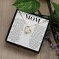 TO MY BEAUTIFUL BOYFRIEND'S MOM FOREVER LOVE NECKLACE