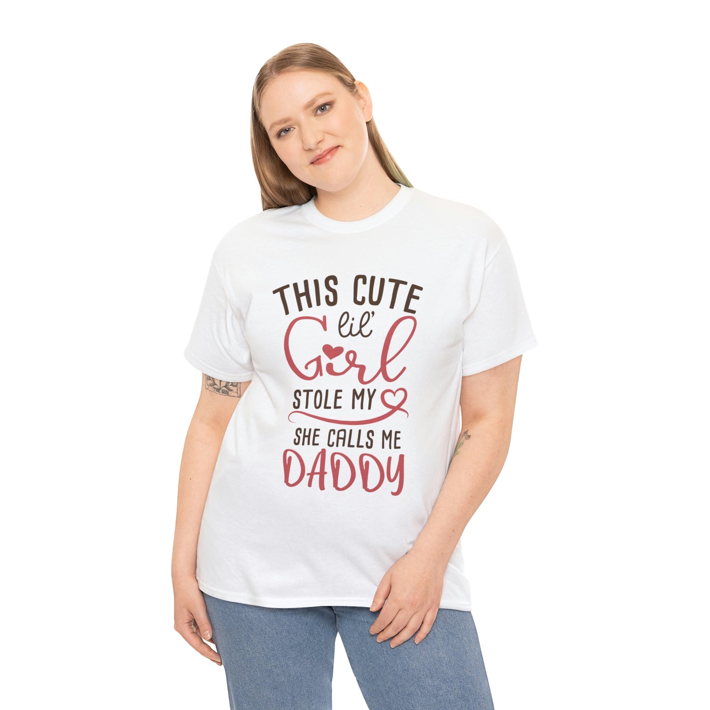 THIS CUTE LIL GIRL STOLE MY HEART T-SHIRT