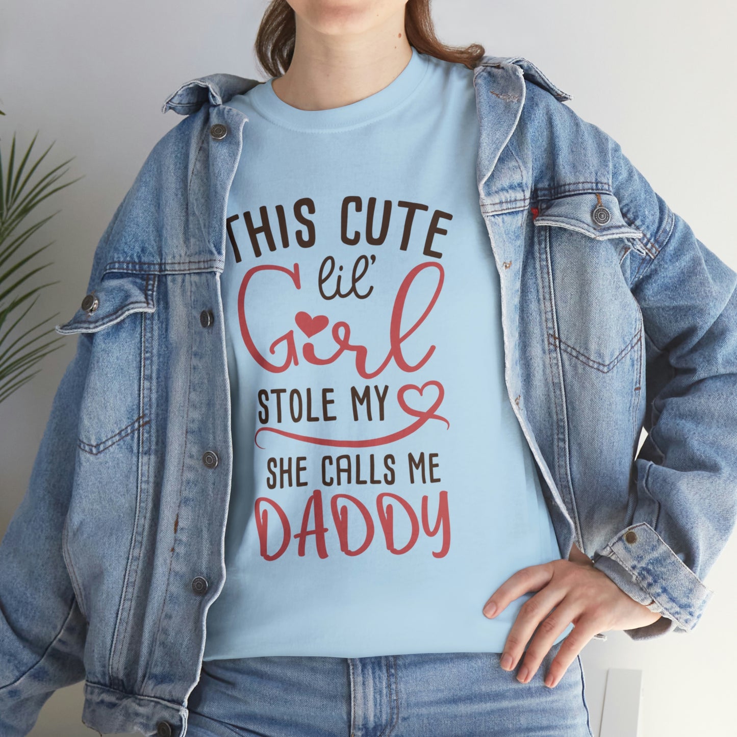 THIS CUTE LIL GIRL STOLE MY HEART T-SHIRT