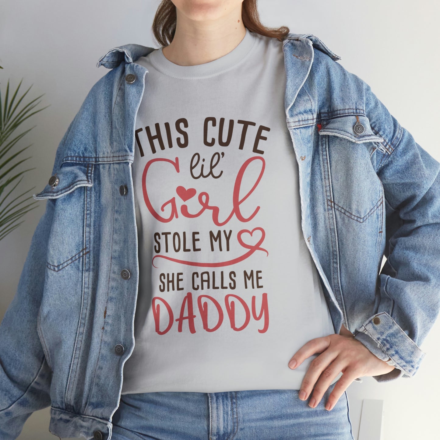 THIS CUTE LIL GIRL STOLE MY HEART T-SHIRT