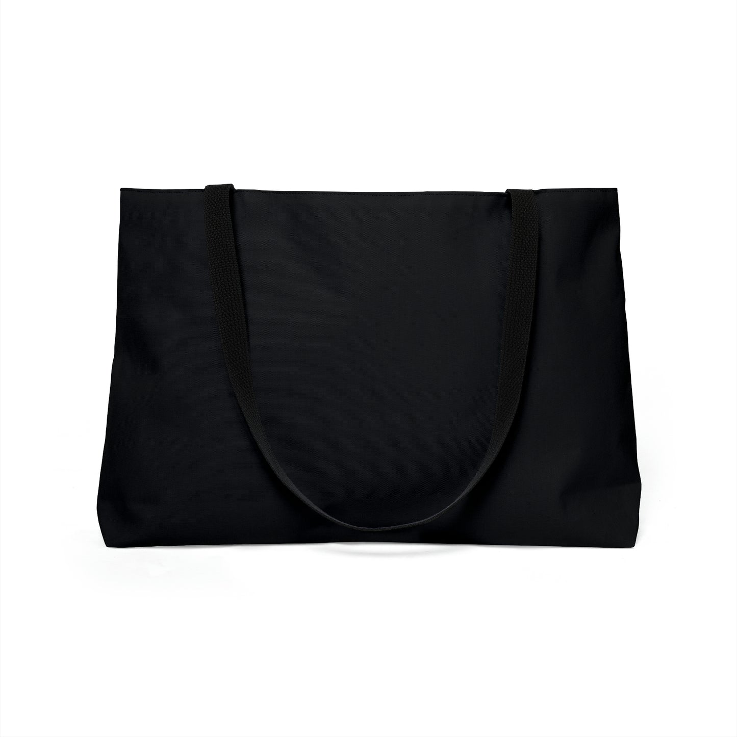 WEEKEND VIBES WITH MY TRIBE BW WEEKENDER TOTE BAG