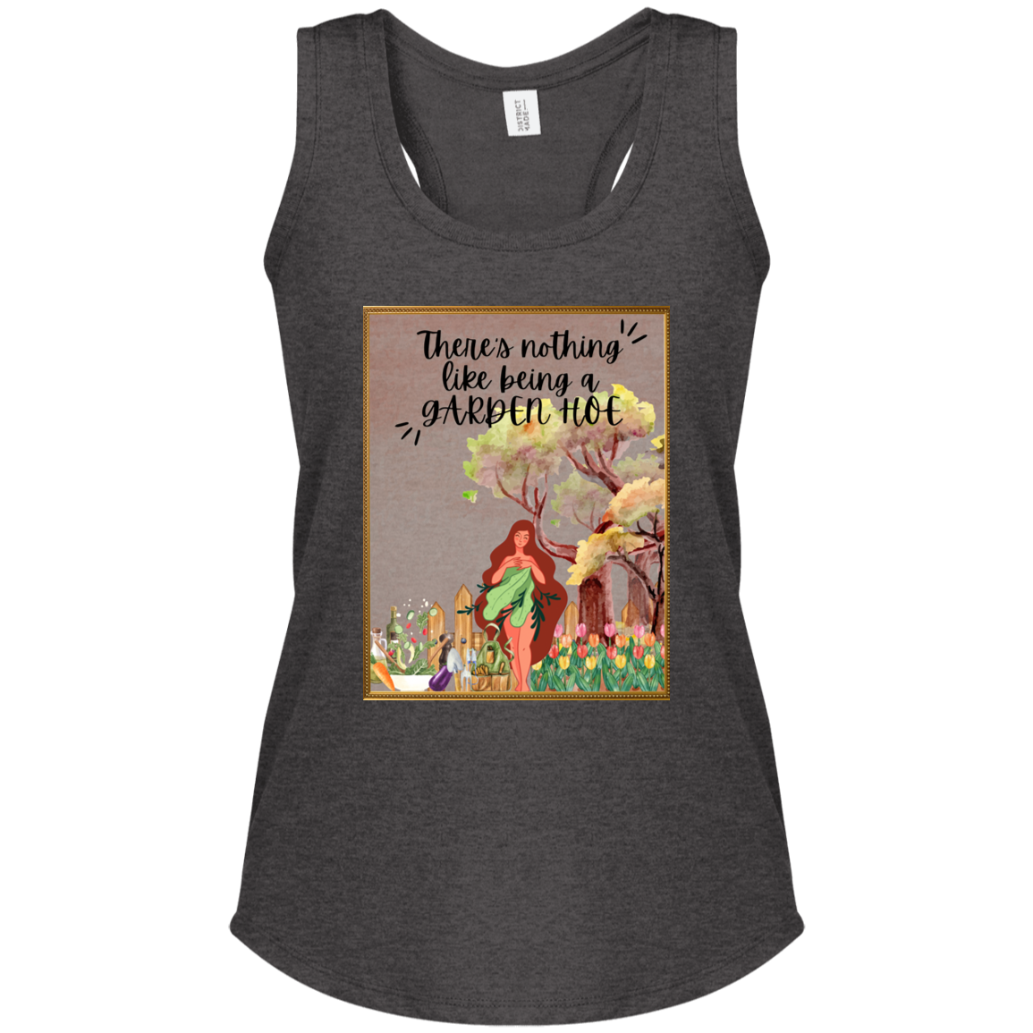 GARDEN HOE RACERBACK TANK