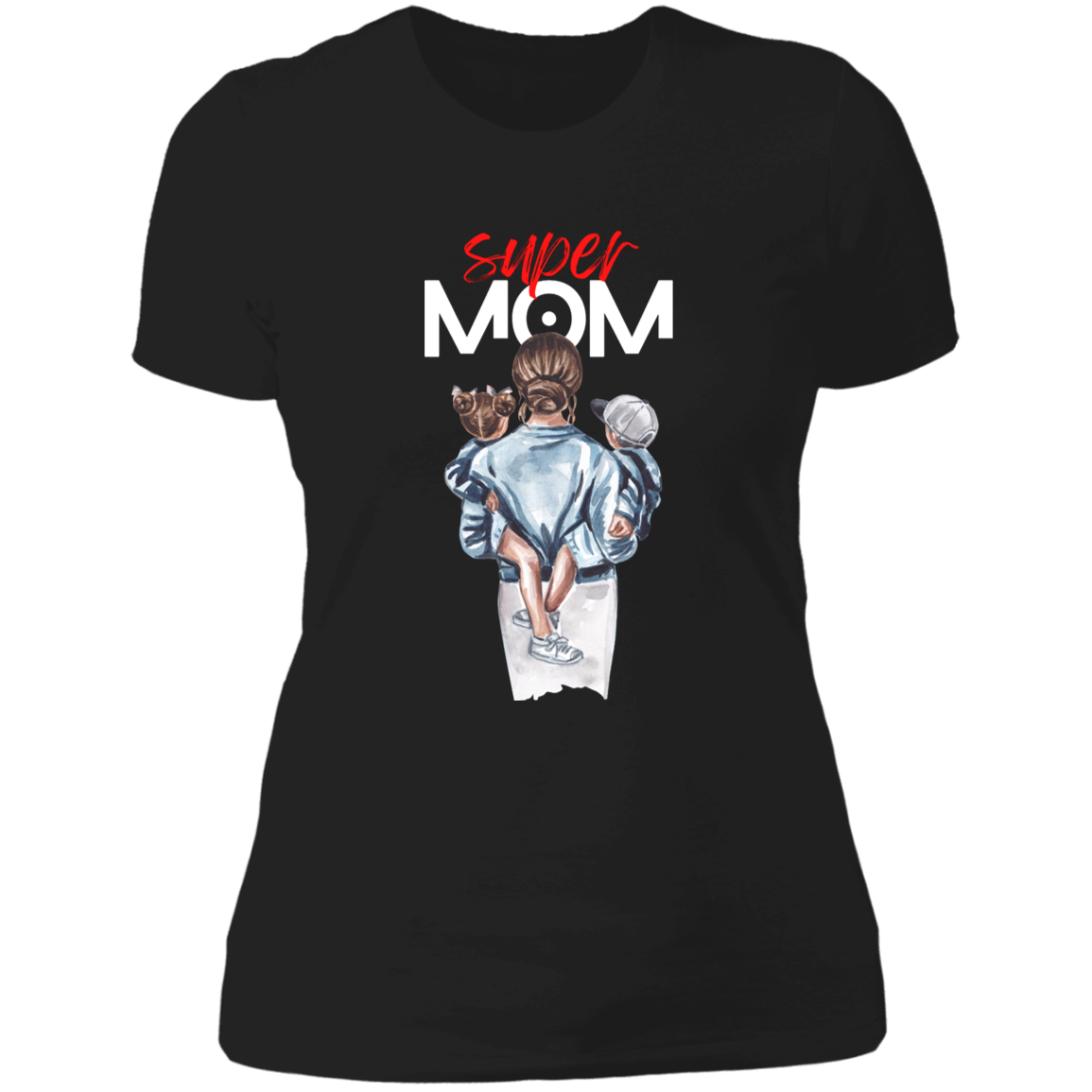 SUPER MOM Boyfriend T-Shirt