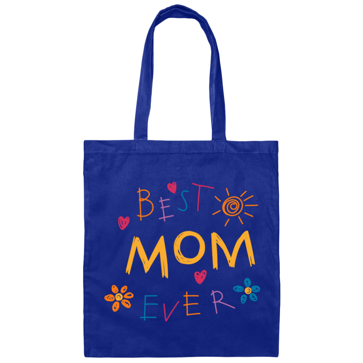 BEST MOM EVER CANVAS TOTE BAG