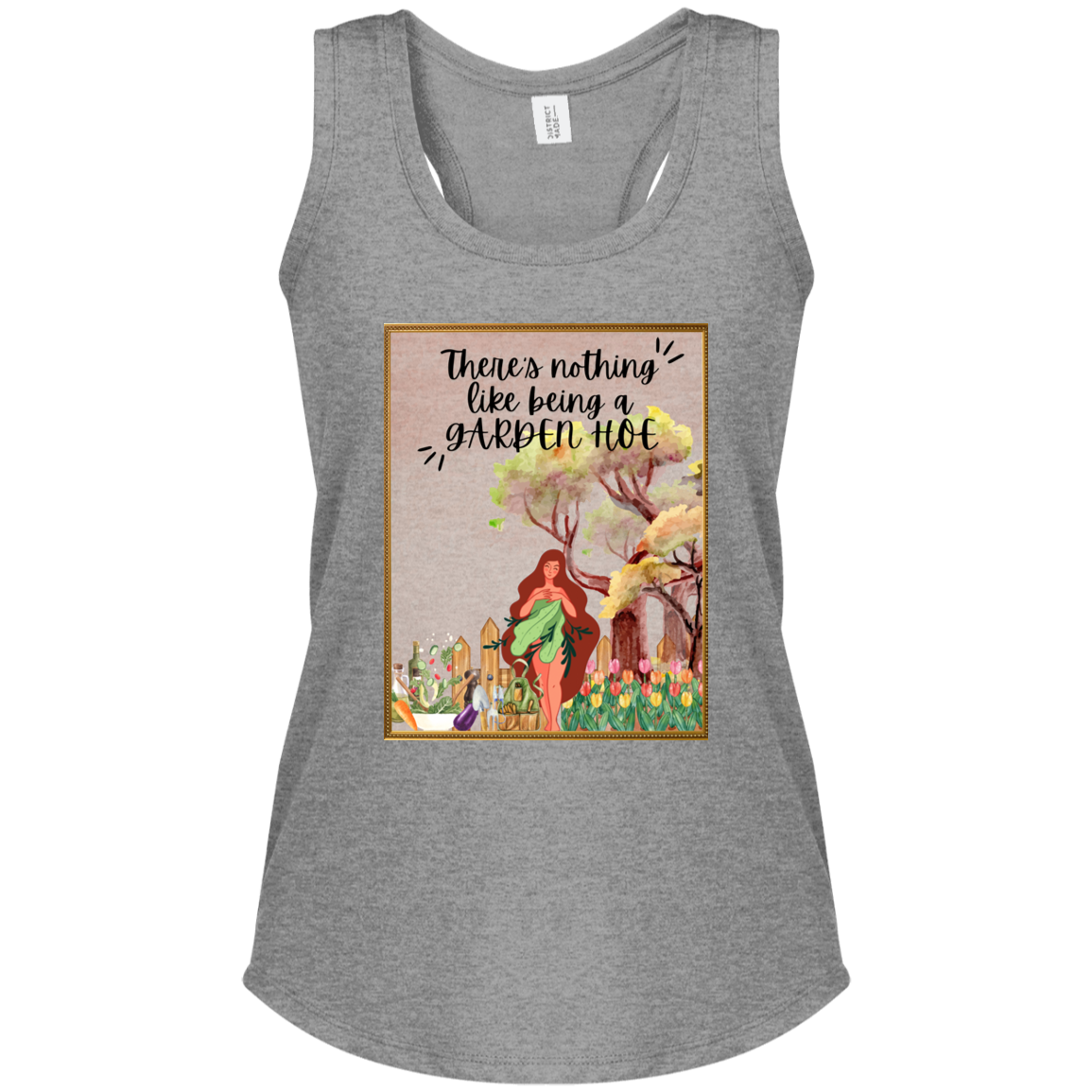 GARDEN HOE RACERBACK TANK