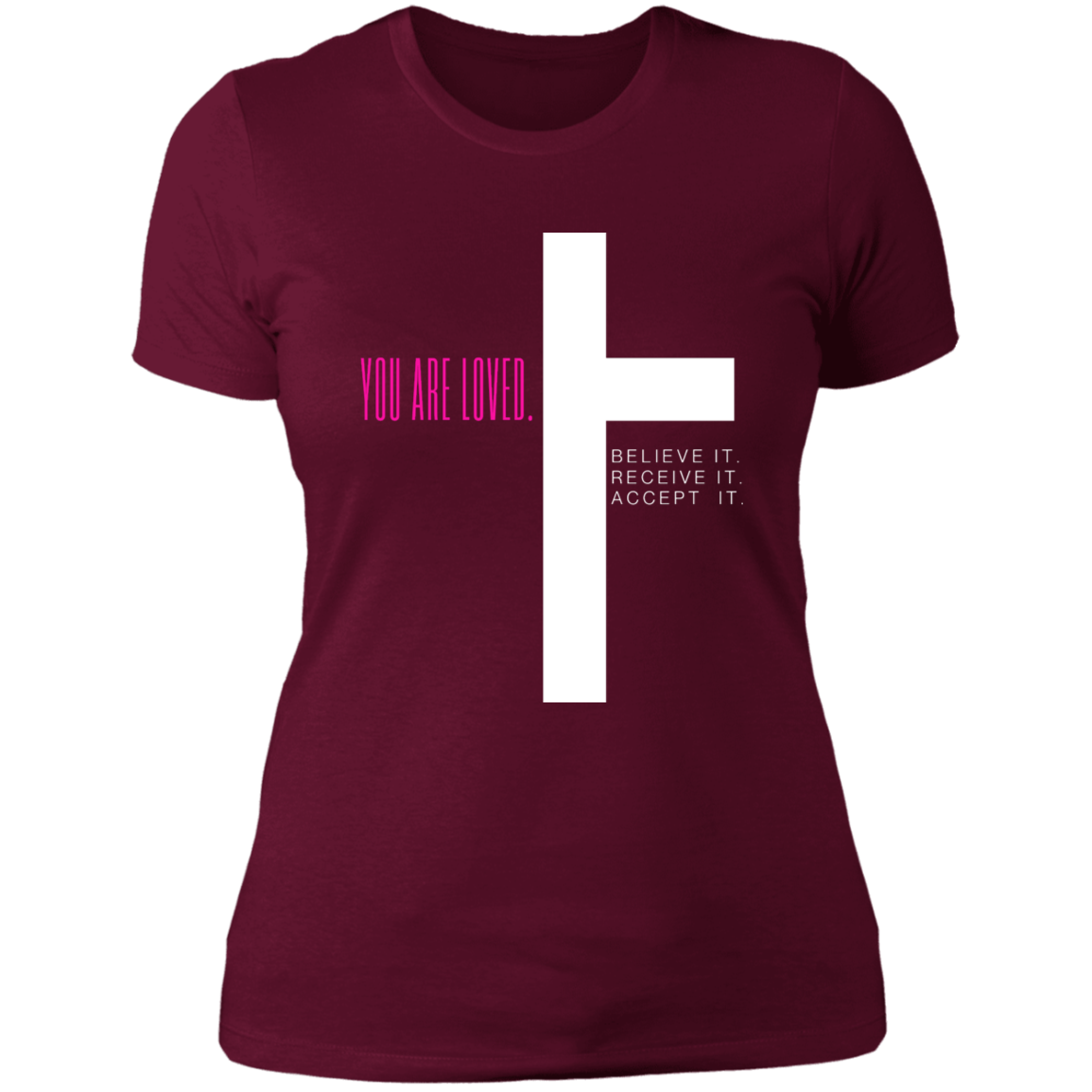 YOU ARE LOVED LADIES BOYFRIEND T-SHIRT