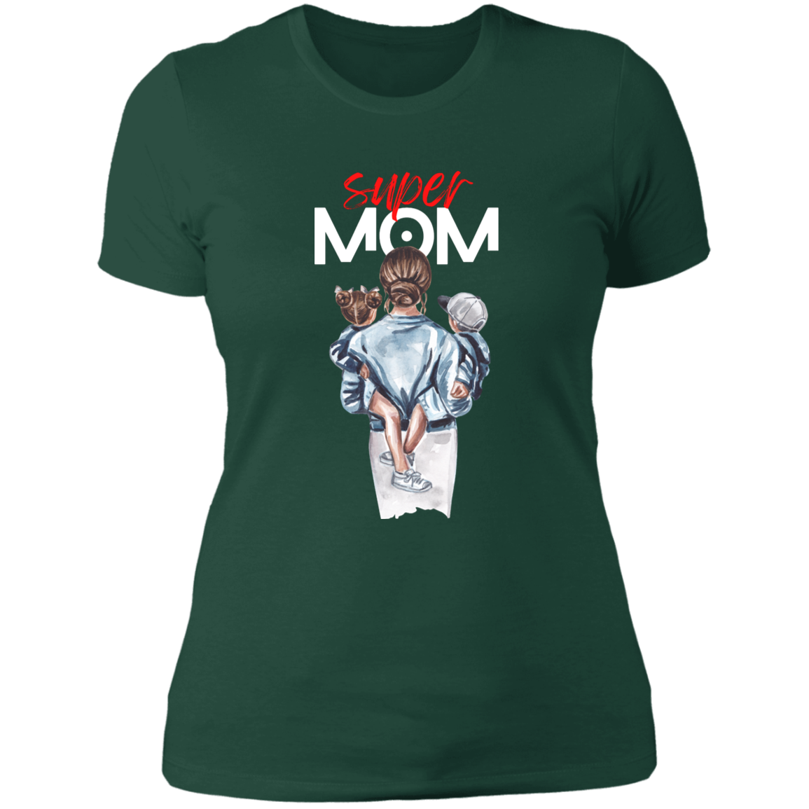 SUPER MOM Boyfriend T-Shirt