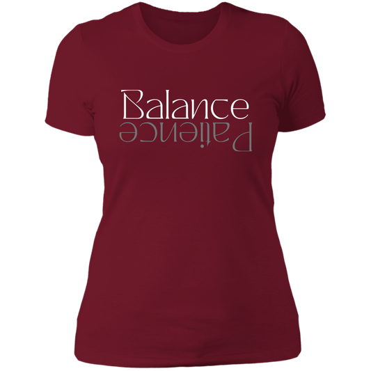 WOMEN'S BALANCE BOYFRIEND T-SHIRT