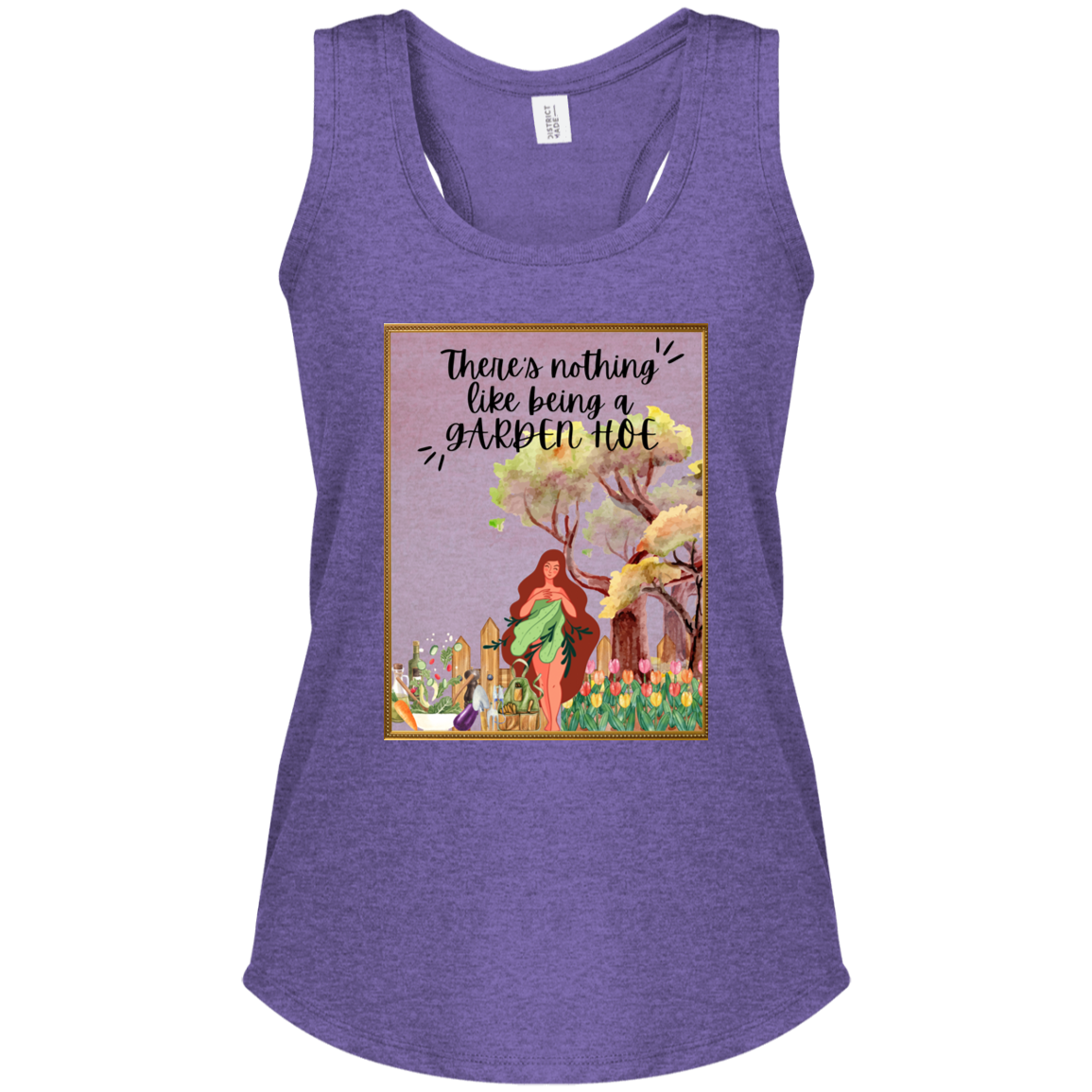 GARDEN HOE RACERBACK TANK