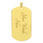 TO MY SON DOGTAG