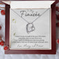 To My Fiancée Forever Love Necklace, Soulmate Gift