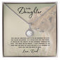 TO MY DAUGHTER ETERNAL HOPE NECKLACE, DAUGHTER'S BIRTHDAY, DAUGHTER'S CHRISTMAS