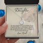 TO MY DAUGHTER ETERNAL HOPE NECKLACE, DAUGHTER'S BIRTHDAY, DAUGHTER'S CHRISTMAS