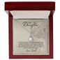 TO MY DAUGHTER ETERNAL HOPE NECKLACE, DAUGHTER'S BIRTHDAY, DAUGHTER'S CHRISTMAS