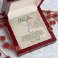 TO MY DAUGHTER ETERNAL HOPE NECKLACE, DAUGHTER'S BIRTHDAY, DAUGHTER'S CHRISTMAS
