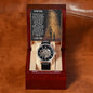 TO MY DAD, MEN'S OPENWORK WATCH, BIRTHDAY GIFT, FATHER'S DAY GIFT, CHRISTMAS GIFT