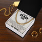 DAD CUBAN LINK NECKLACE, DAD'S BIRTHDAY GIFT, DAD'S FATHER'S DAY GIFT