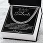 TO MY SOULMATE CUBAN LINK CHAIN, BIRTHDAY GIFT, CHRISTMAS GIFT, SPECIAL MOMENT GIFT