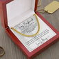 TO MY BOYFRIEND CUBAN LINK NECKLACE, BIRTHDAY GIFT, VALENTINE GIFT