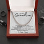 TO MY GRANDSON CUBAN LINK CHAIN, CHRISTMAS GIFT, GRADUATION GIFT, BIRTHDAY GIFT