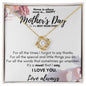 MOTHER'S DAY LOVE KNOT NECKLACE