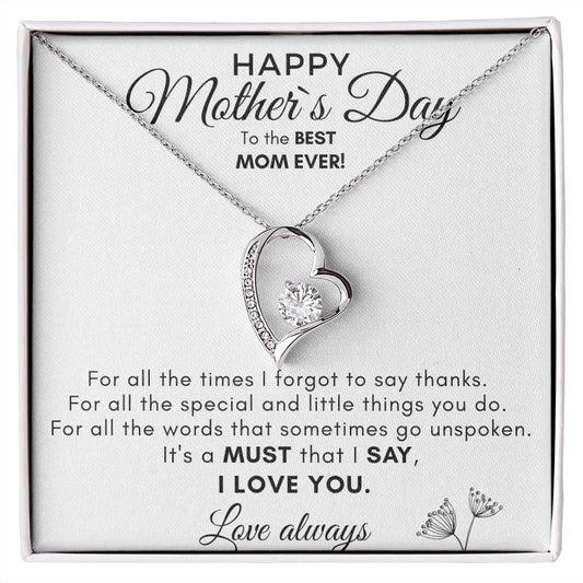 MOTHER'S DAY FOREVER NECKLACE
